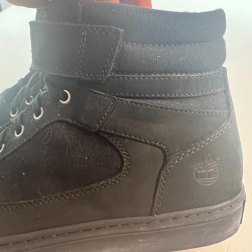 Timberland Men's‎ Boots Size 12M Black Leather Earthkeepers Genuine Leather